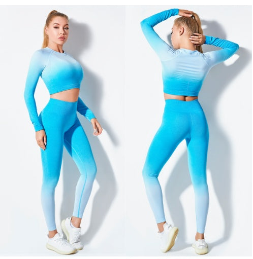 GradientFlow Yoga Suit