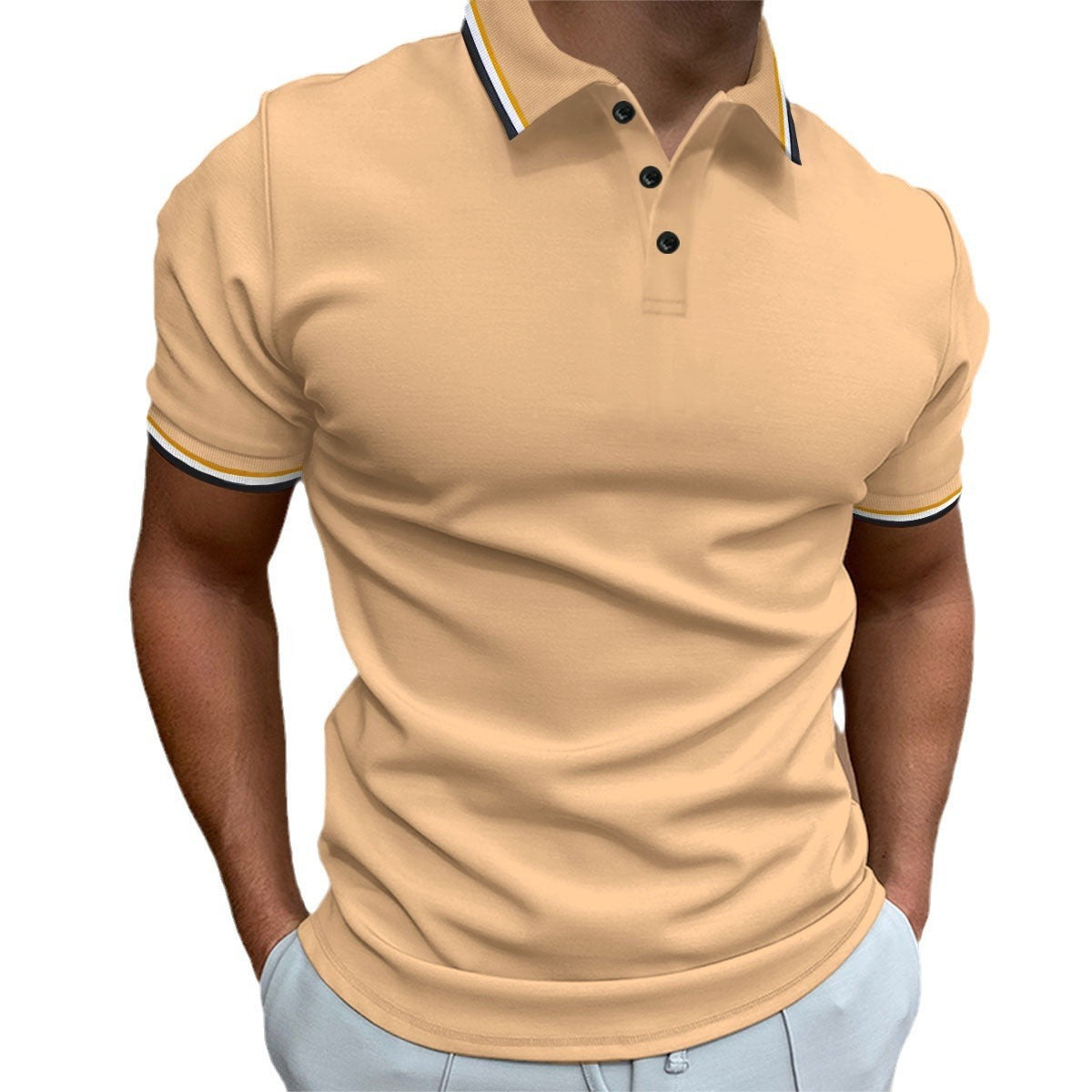 StripeSlim Polo