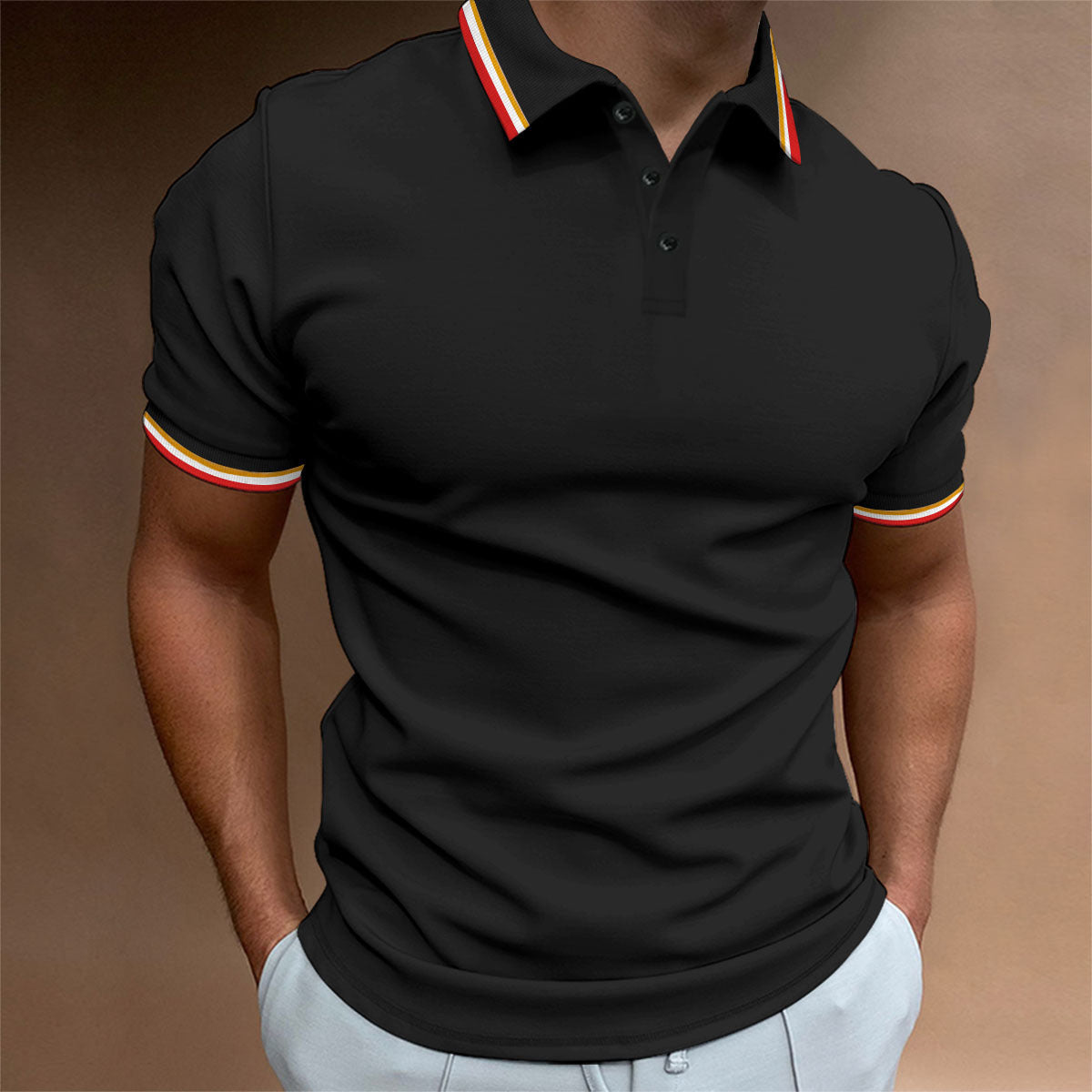 StripeSlim Polo