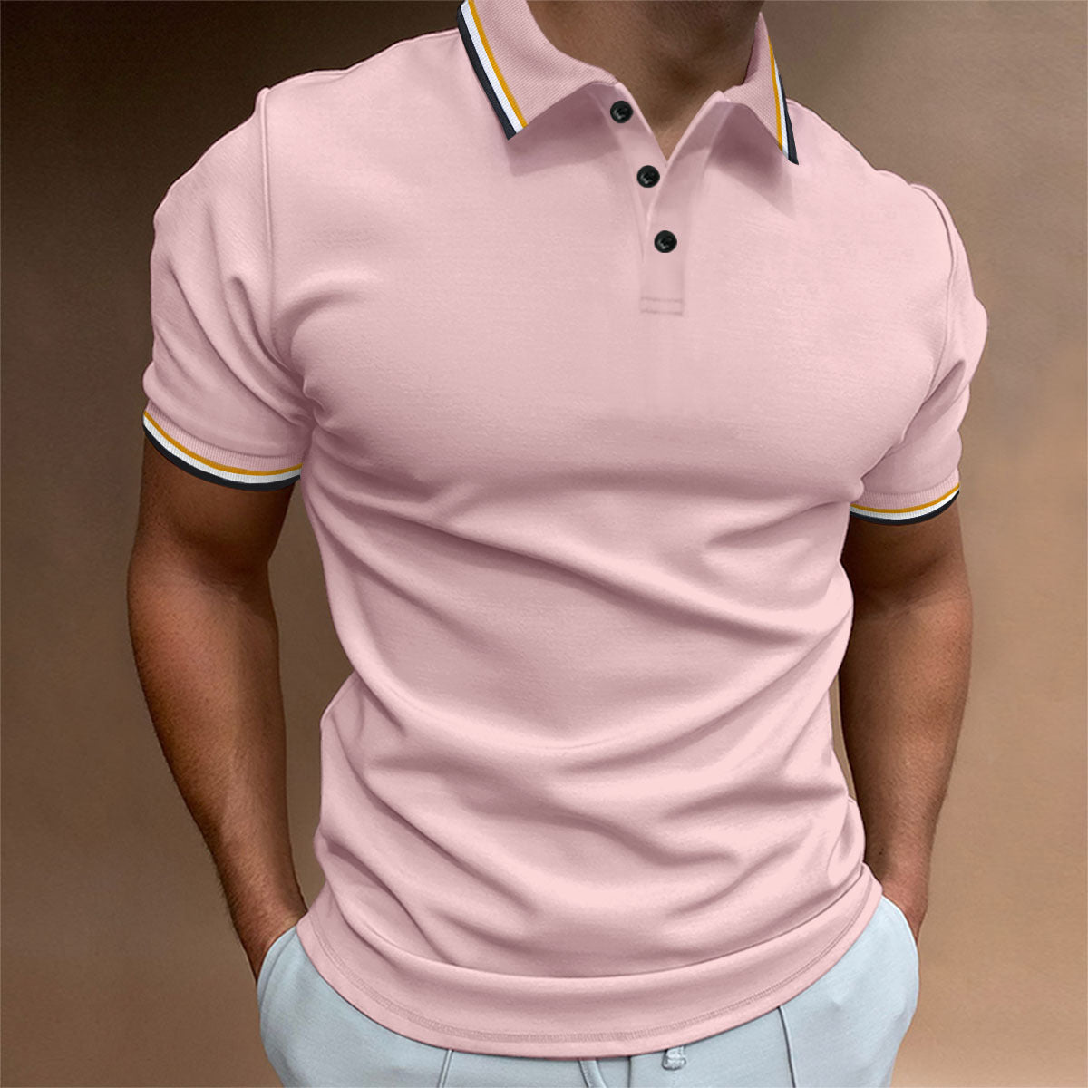 StripeSlim Polo