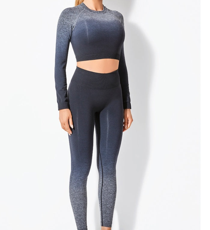 GradientFlow Yoga Suit