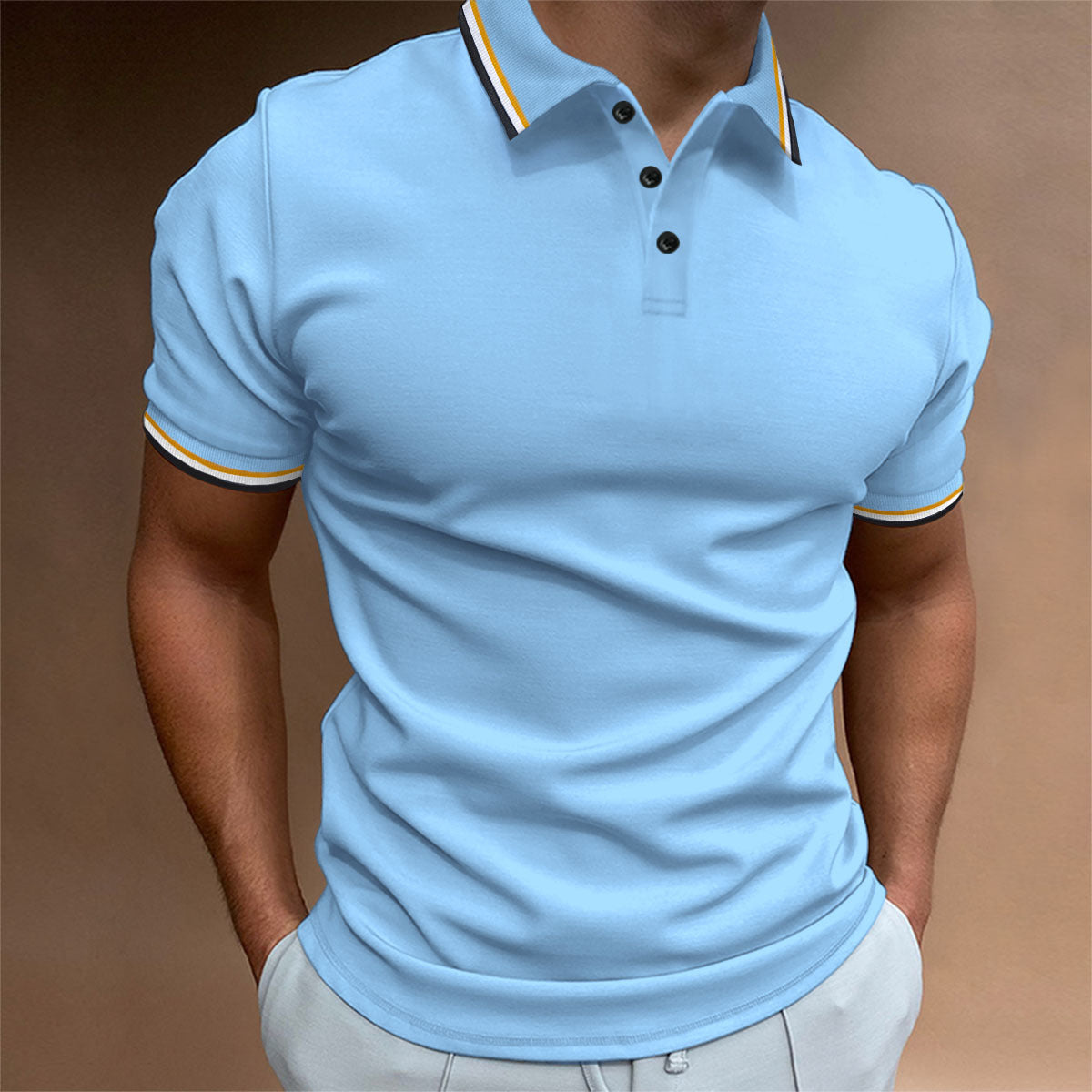 StripeSlim Polo